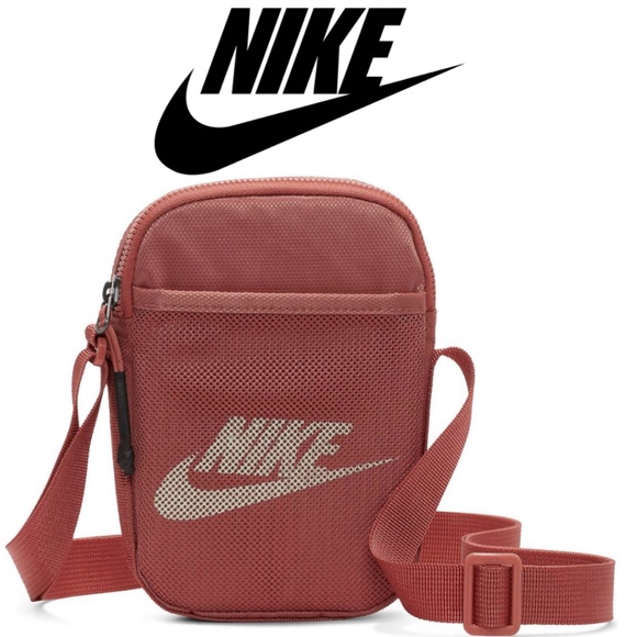 Nike Handbags - Nike Heritage flight bag in dusty red